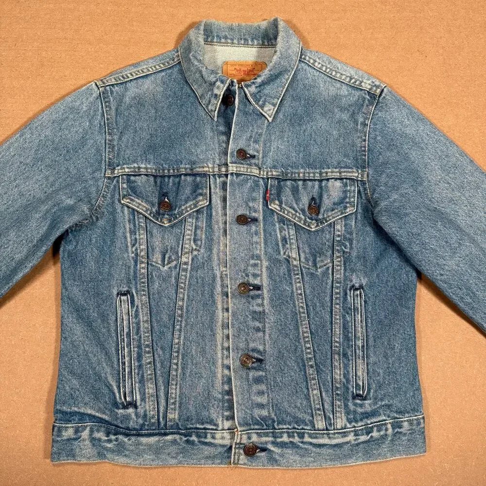 Vintage Levi’s 70506-0214 Denim Trucker Jacket 40R Made USA 90s Type III 1997